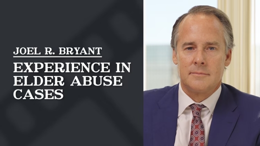 Experience in Elder Abuse Cases